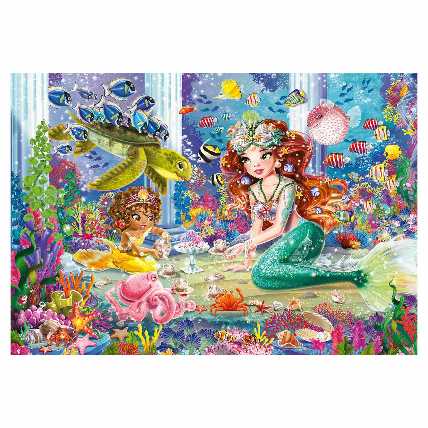 Ravensburger - Enchanting sirènes 2x24 pièces