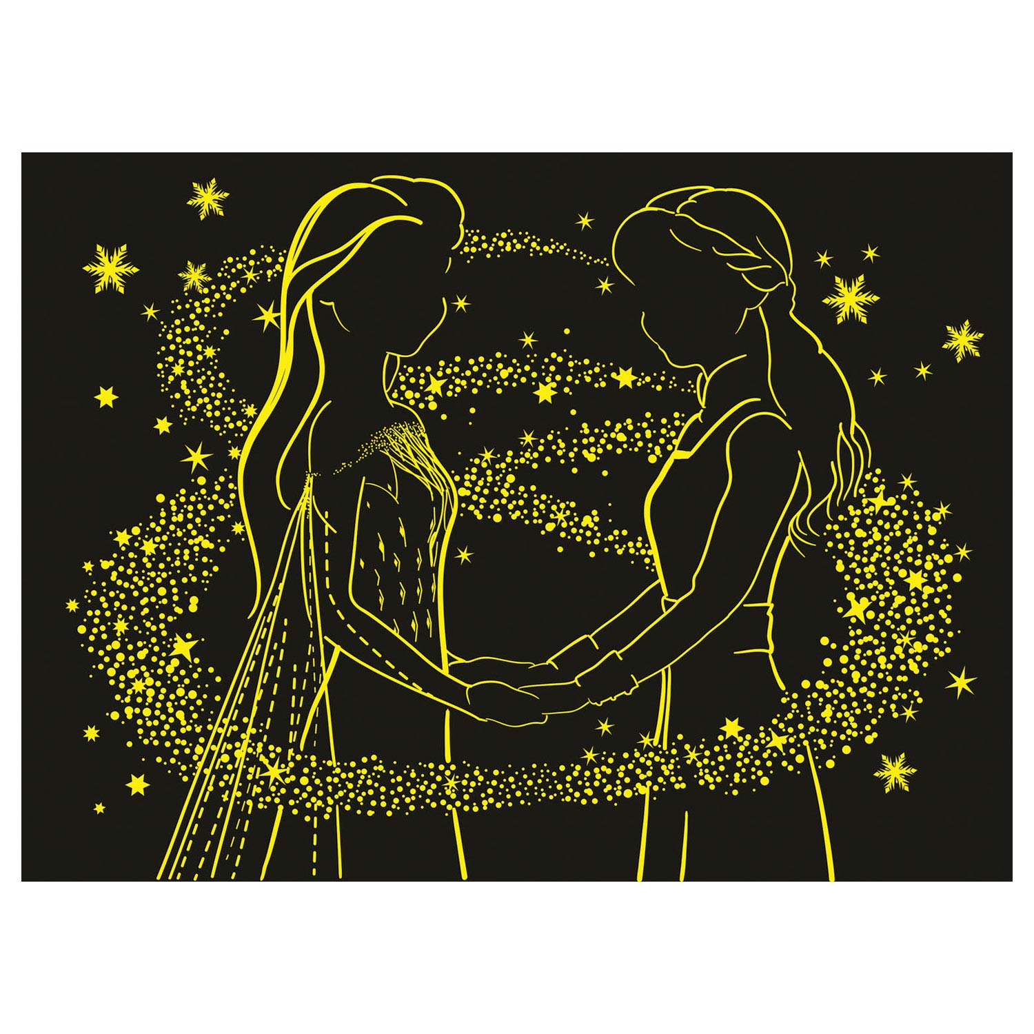 Ravensburger - Frozen Starline - Sisters Forever 200 pièces xxl