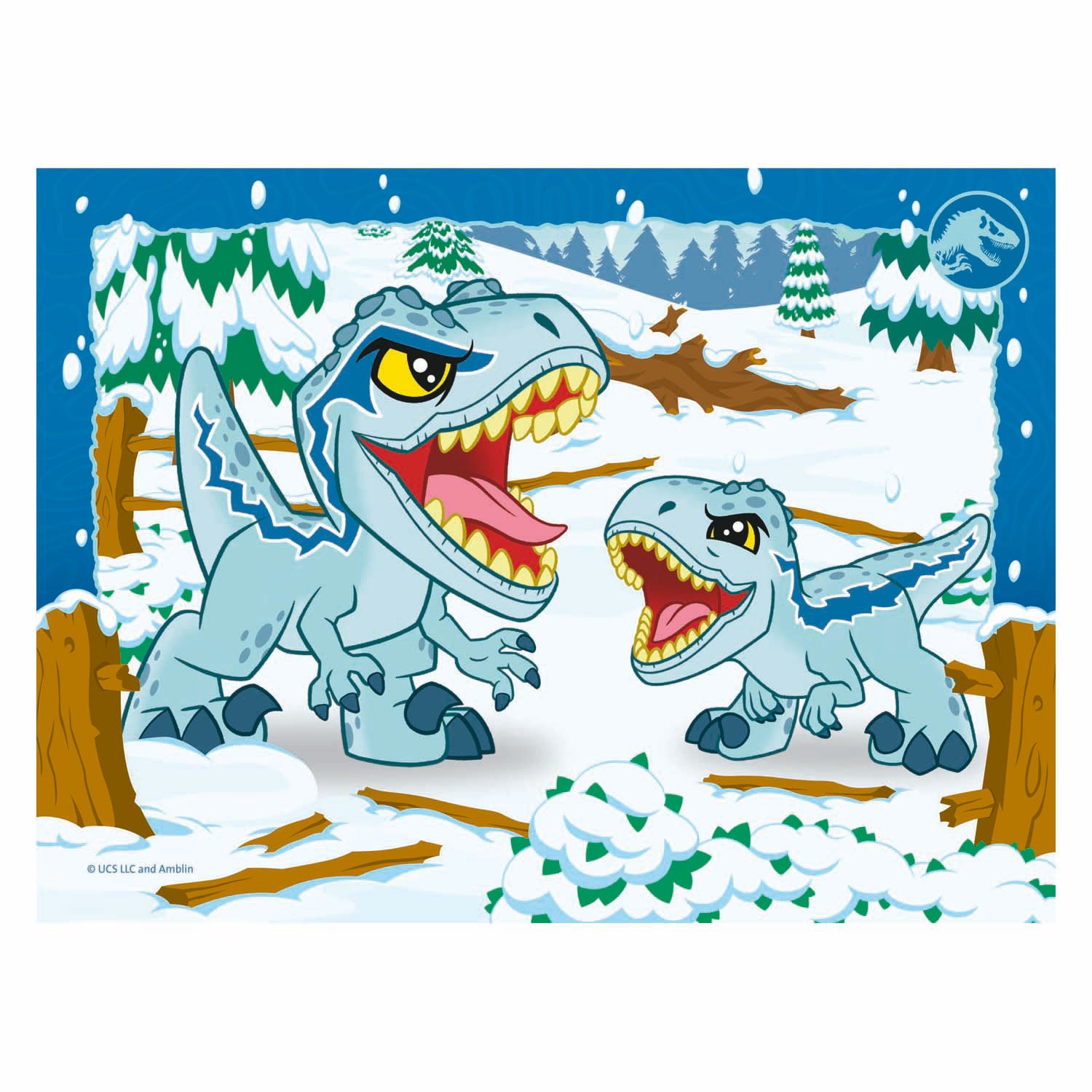 Ravensburger puzzle Jurassic World Explorers - 4 puzzles
