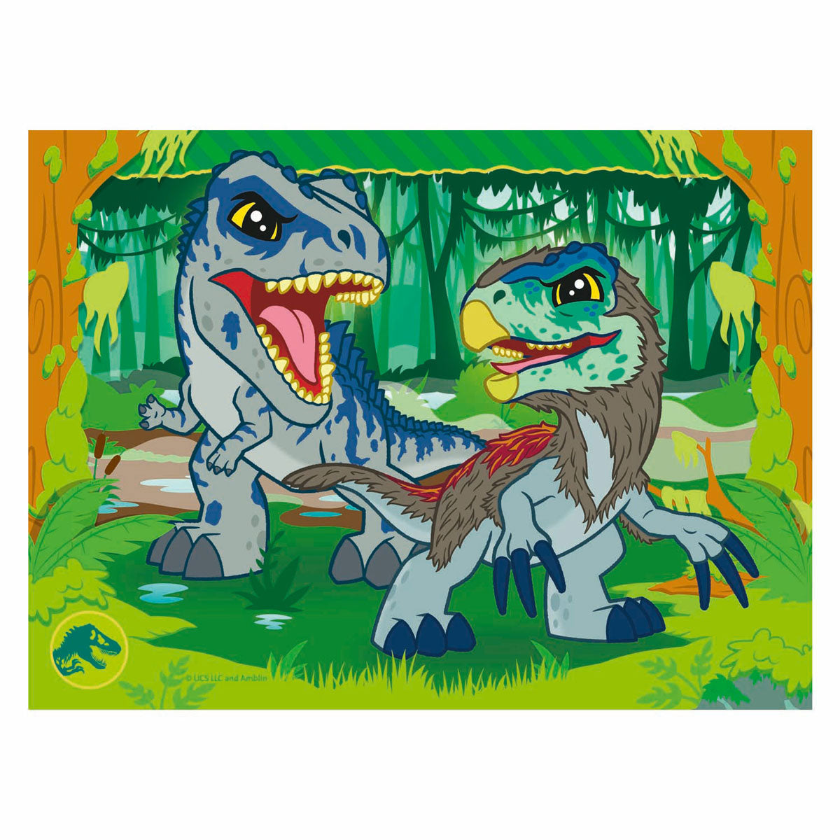 Ravensburger puzzle Jurassic World Explorers - 4 puzzles