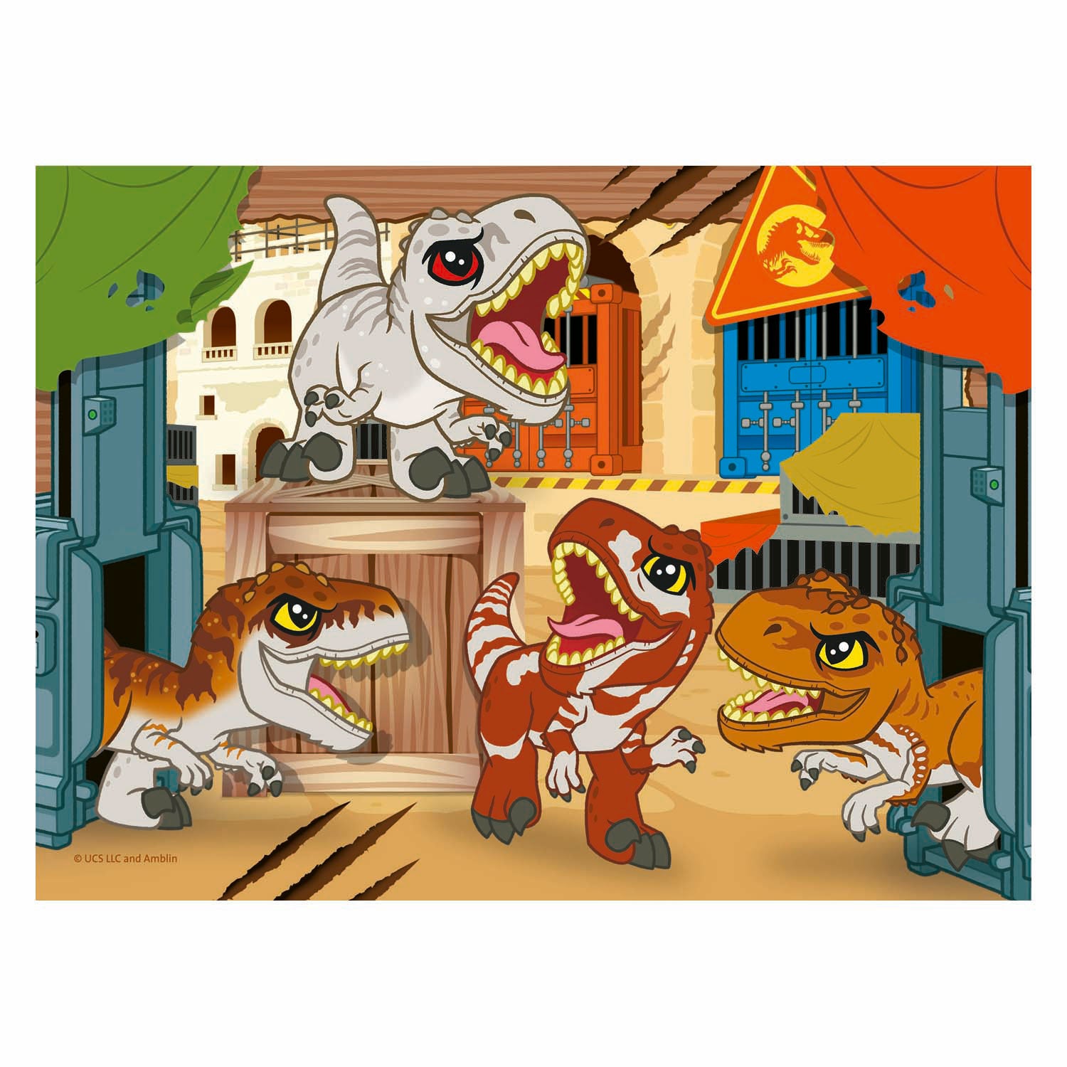 Ravensburger puzzle Jurassic World Explorers - 4 puzzles