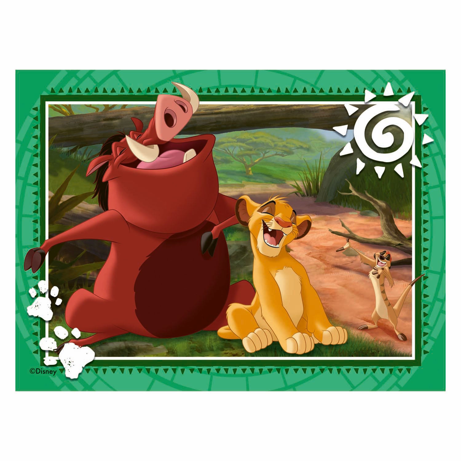 Ravensburger puzzle Le Roi Lion Disney - 4 puzzles