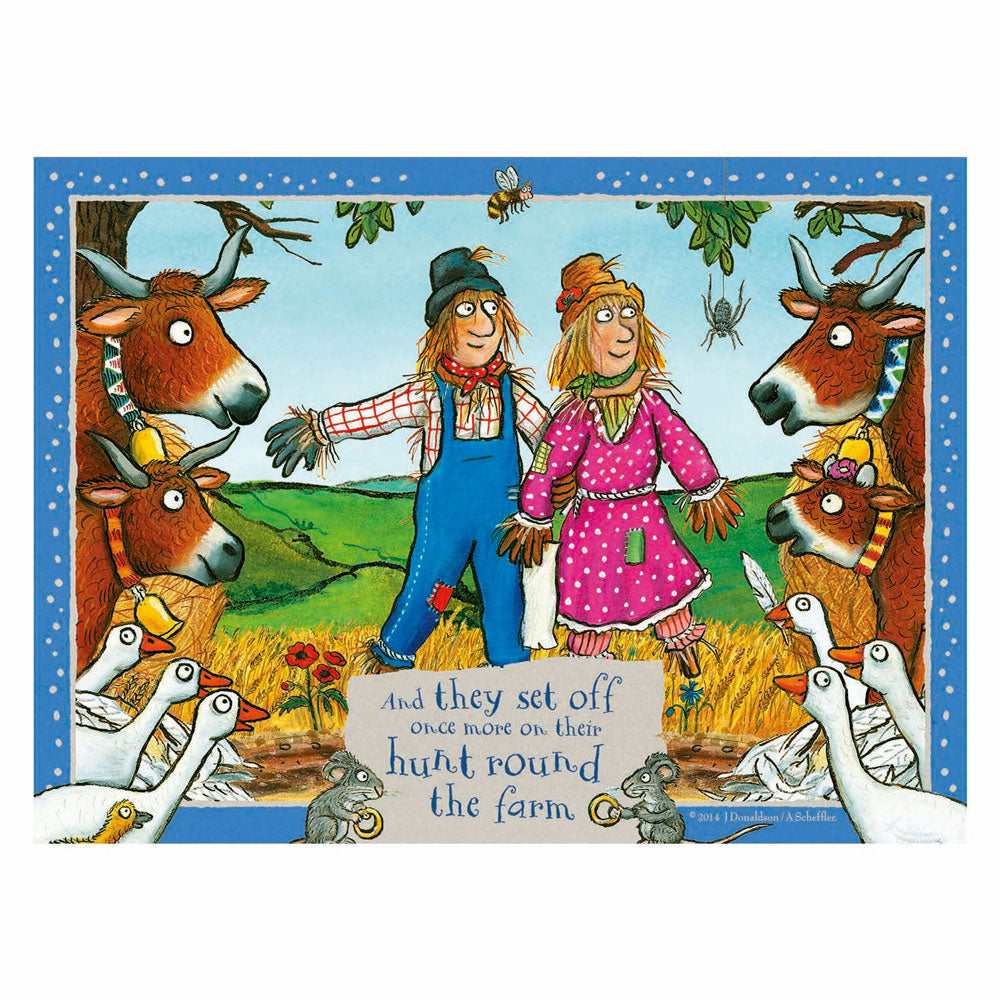 Ravensburger puzzle Mariage à la ferme - 4 puzzles