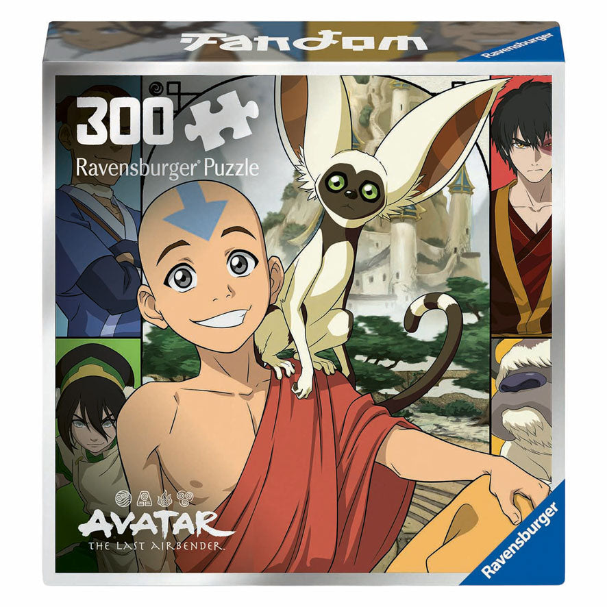 Ravensburger puzzle avatar le dernier maître de l'air - 300 pcs.
