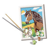 Ravensburger creart peinture par numéro - cheval et chaton