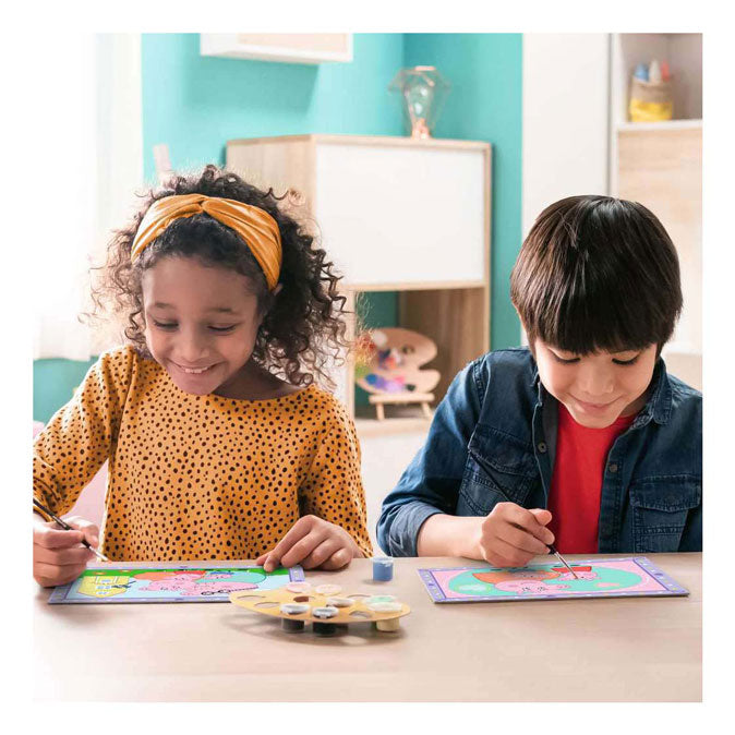 Ravensburger crée des enfants avec un numéro - la famille de Peppa