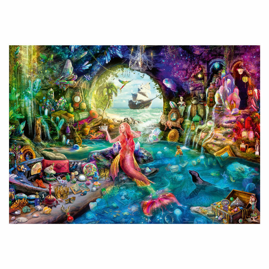 Ravensburger Puzzle Mermaids Treasure 1000 pièces