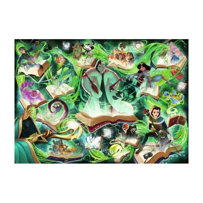 Puzzle Ravensburger Disney Lorcana Gimmers of the Realm : Émeraude - 1000pcs.