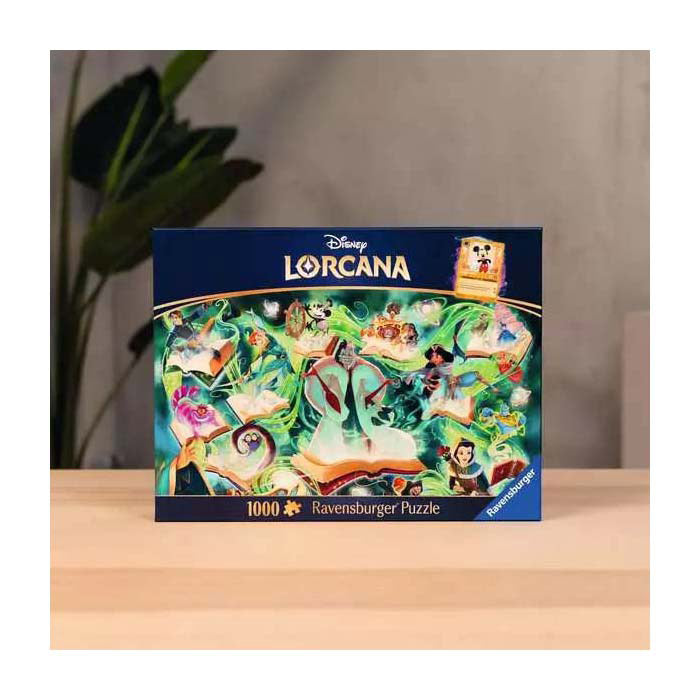 Puzzle Ravensburger Disney Lorcana Gimmers of the Realm : Émeraude - 1000pcs.