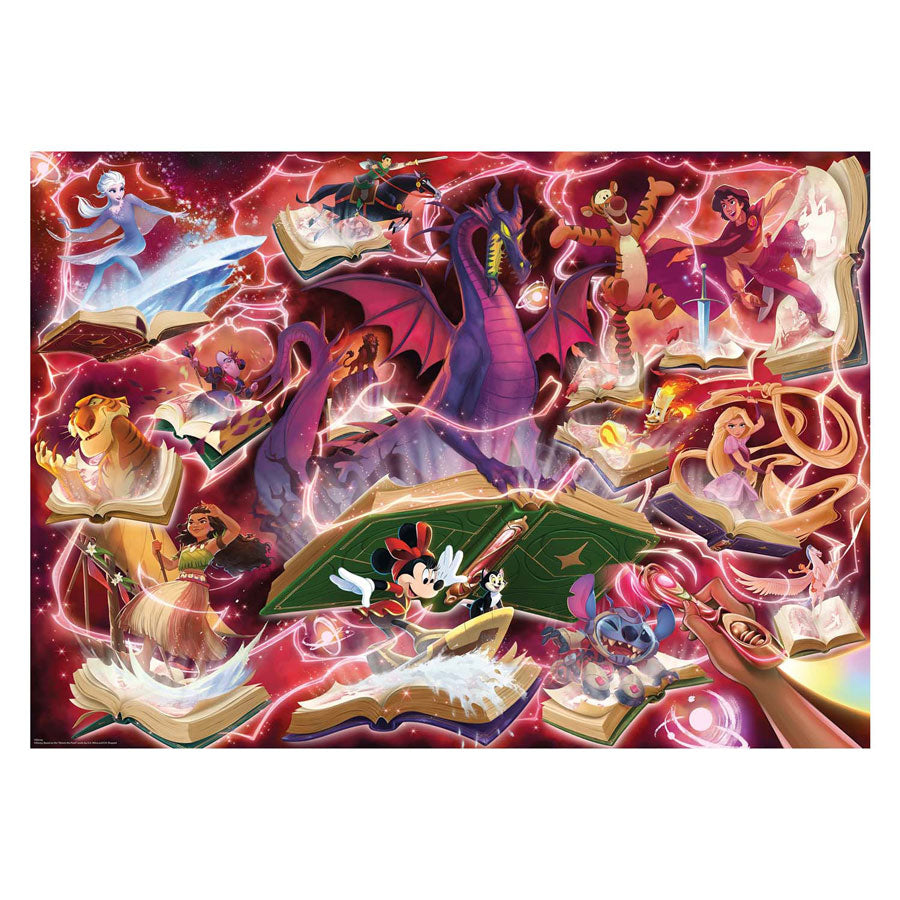 Ravensburger puzzle Disney Lorcana Gimmers of the Realm : Ruby - 1000 pcs.