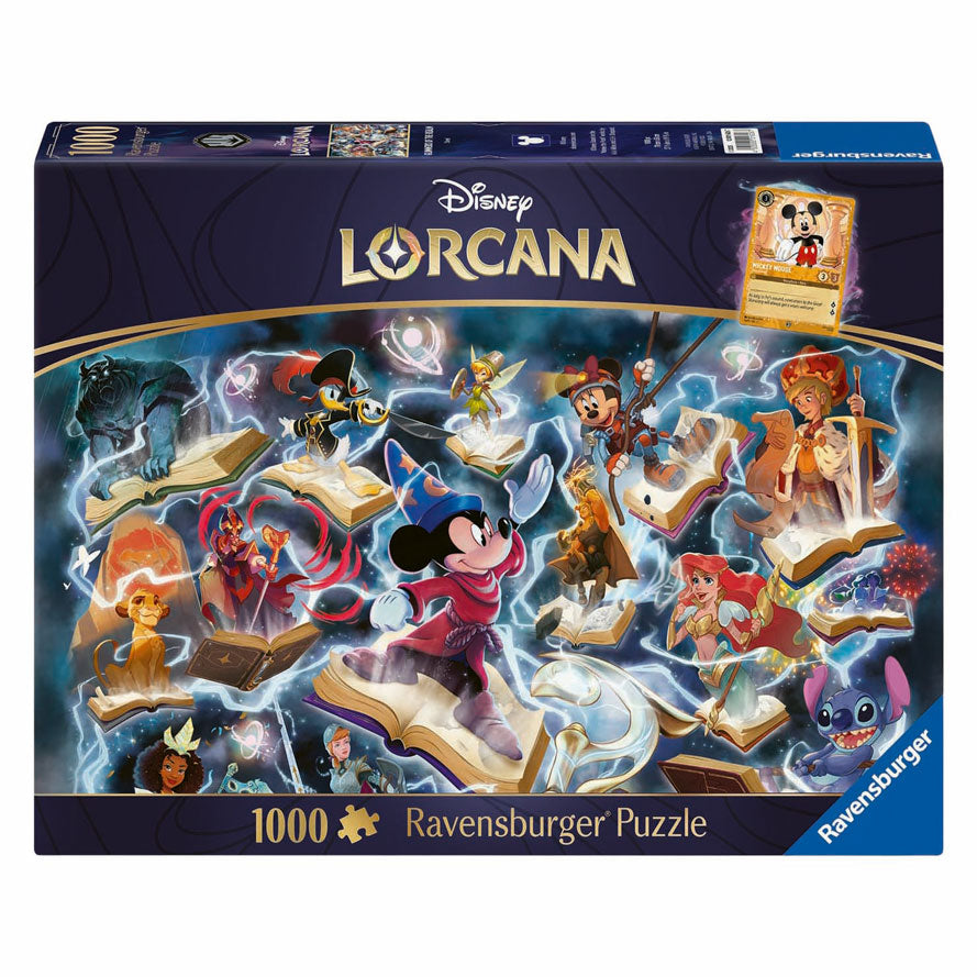 Puzzle Ravensburger Disney Lorcana Lueurs du Royaume : Acier - 1000pcs.