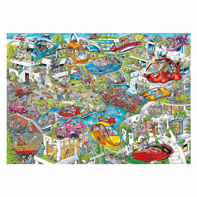 Ravensburger puzzle voyage dans le temps 4 futur - 1000 pcs.