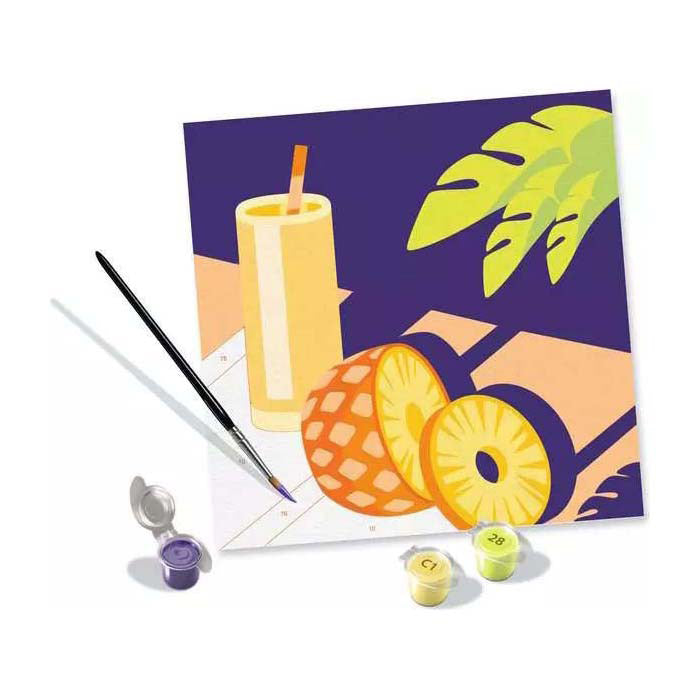 Ravensburger peinture créative par numéro - ananas
