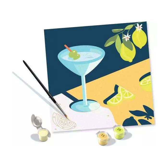 Peinture créative par numéro Ravensburger - citron