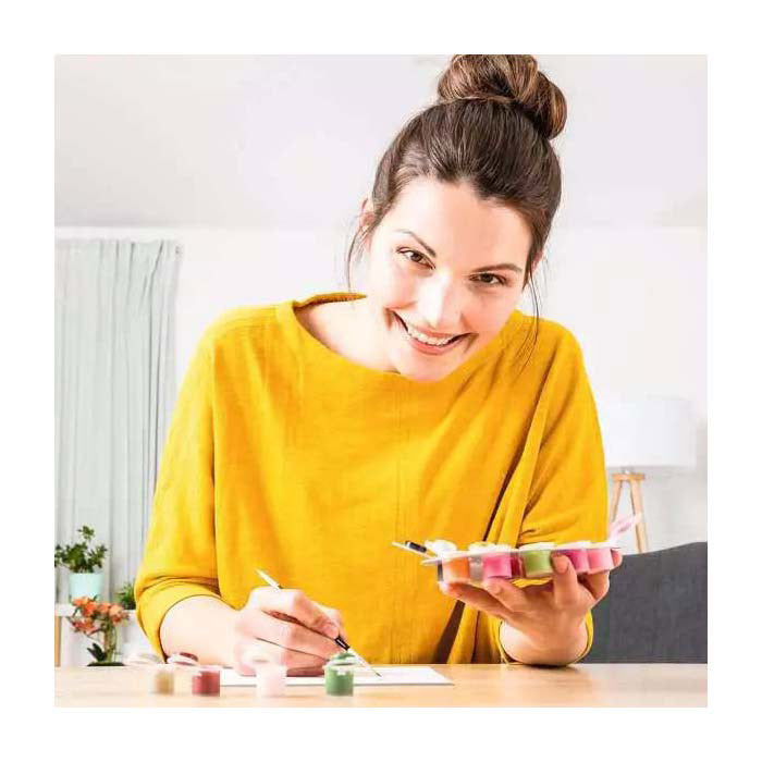 Peinture créative par numéro Ravensburger - citron