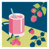 Peinture créative par numéro Ravensburger - framboise