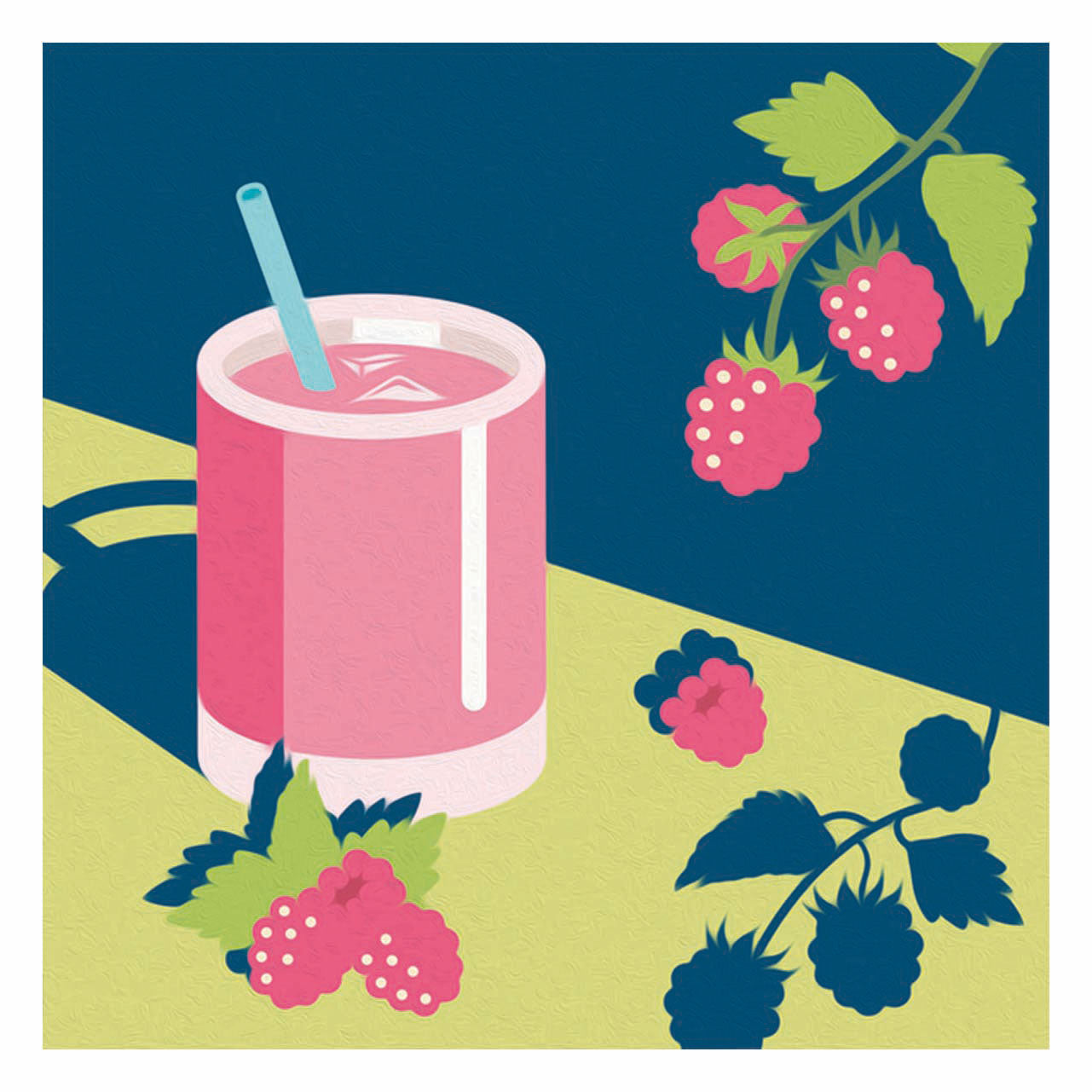 Peinture créative par numéro Ravensburger - framboise