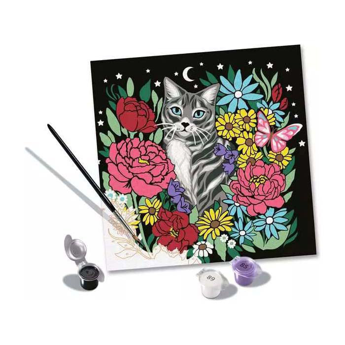 Ravensburger creart lutin peinture froide par numéro - chat