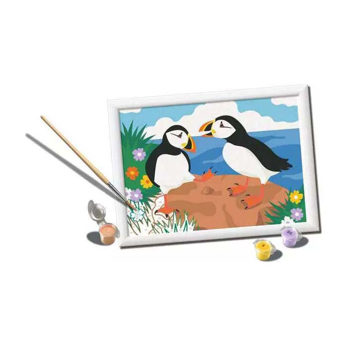 Ravensburger creart peinture par numéro - plongeurs perroquets