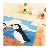 Ravensburger creart peinture par numéro - plongeurs perroquets