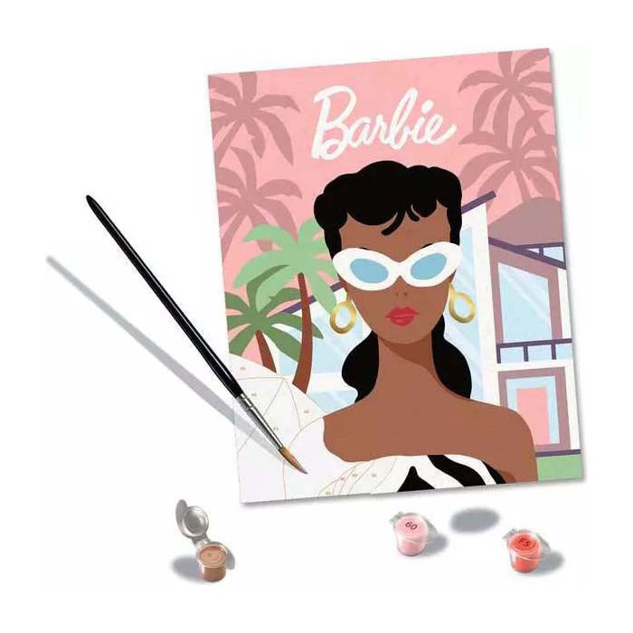 Ravensburger crée des enfants avec un numéro - Barbie