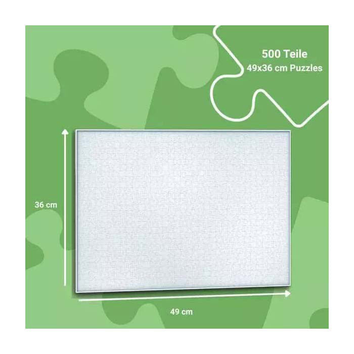 Ravensburger liste de puzzles 500 pièces puzzle blanc