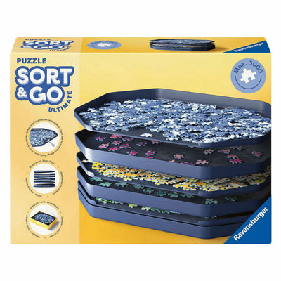 Ravensburger Puzzle Sort and Go Premium - Trieur de puzzles - 6 pièces.