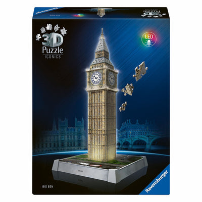 Ravensburger iconics 3d puzzle Big Ben avec de la lumière