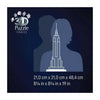Ravensburger Puzzle 3D emblématiques de l'Empire State Building - avec lumière - 241e.