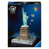Ravensburger Puzzle 3D Icons Statue de la Liberté - avec lumière - 128 pcs.