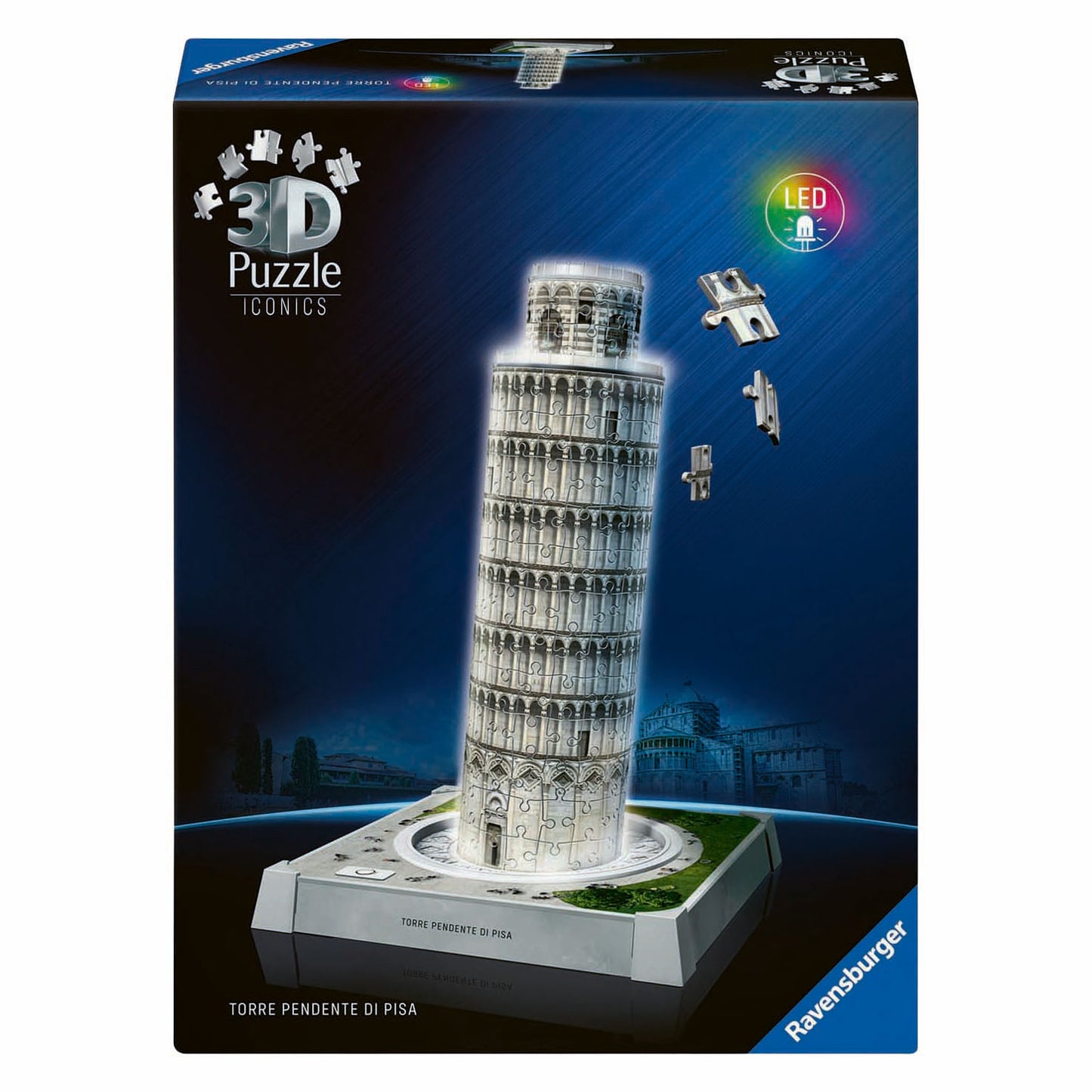Ravensburger Puzzle 3D Icons Tour de Pise - avec lumière - 231pcs.