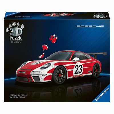 Ravensburger Puzzle 3D emblématiques Porsche 911 édition Salzbourg - 154 pcs.