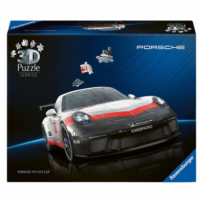 Ravensburger Puzzle 3D emblématiques Porsche 911 GT3 Cup - 154 pcs.