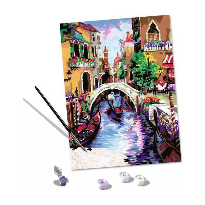 Ravensburger creart peinture par numéro - belle Venise