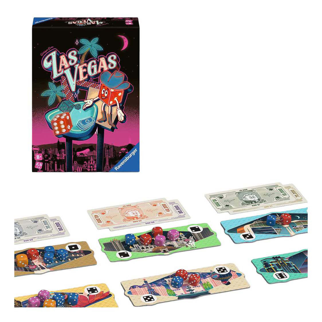 Jeu de dés Ravensburger à Las Vegas