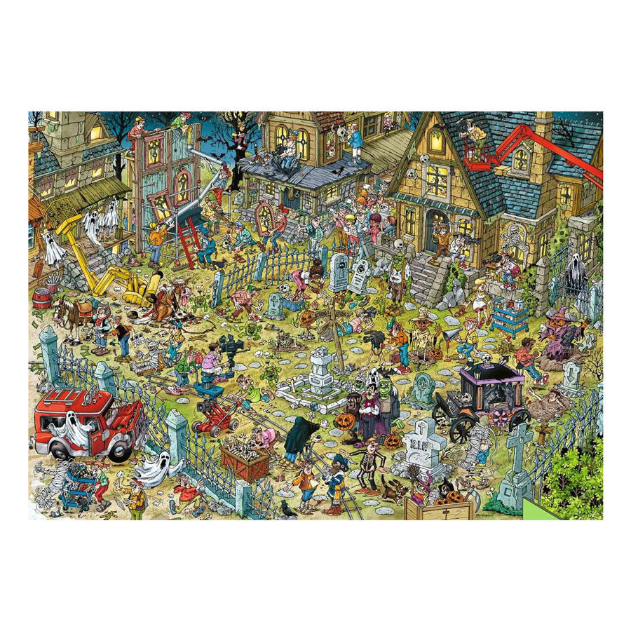Ravensburger puzzle film set ville fantôme - 1000 pcs.
