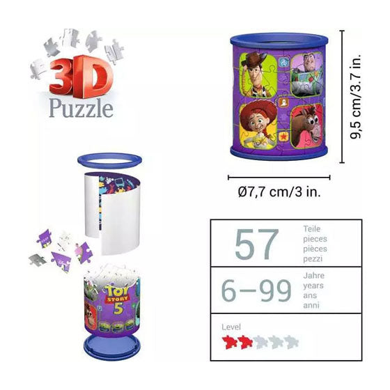 Puzzle 3D Ravensburger - boîte à stylos Toy Story 5