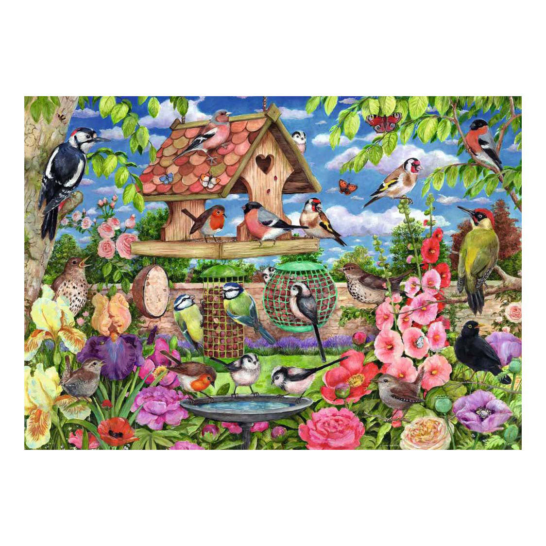 Ravensburger puzzle la table aux oiseaux - 1000 pcs.