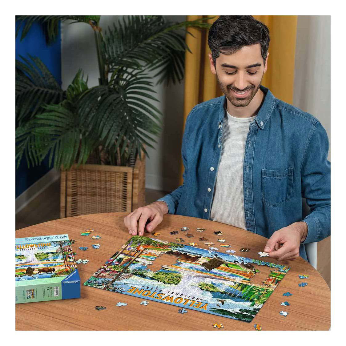 Ravensburger puzzle Parc national de Yellowstone - 500 pcs.