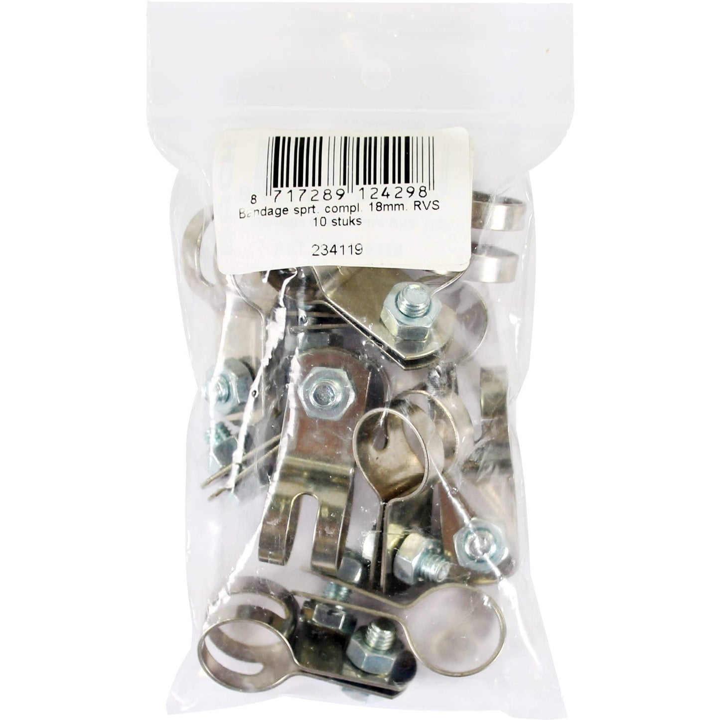 Bofix 234119 Bandage Sport 18 mm en acier inoxydable complet P 10