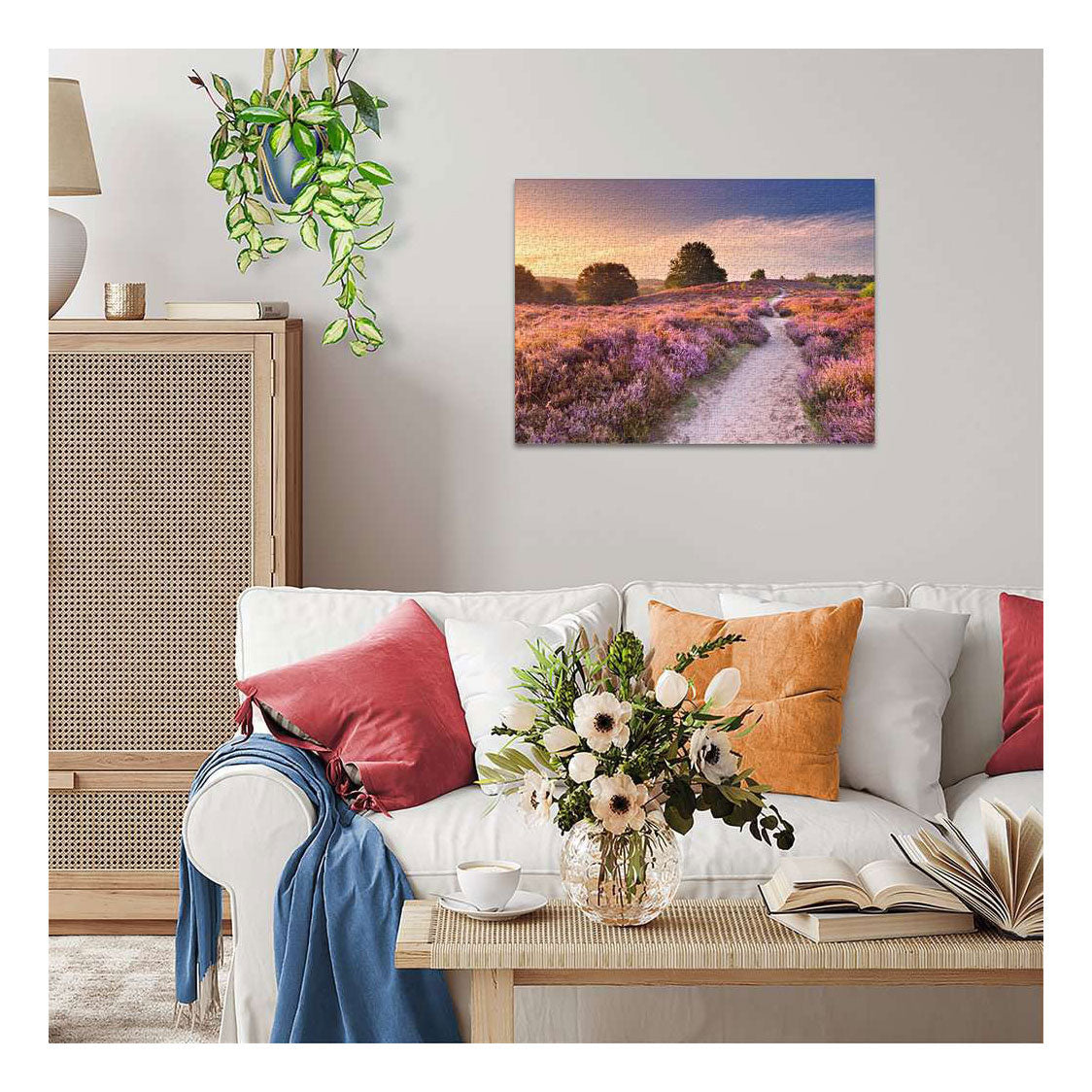 Ravensburger puzzle chemin rose - 1000 pcs.