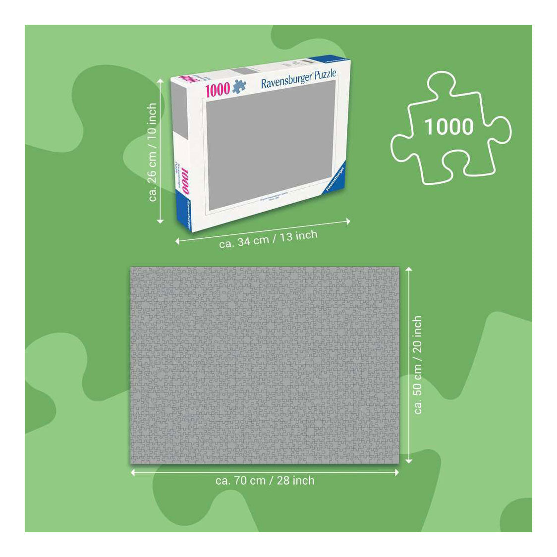 Ravensburger puzzle le Mandalorien et Grogu - 1000 pcs.