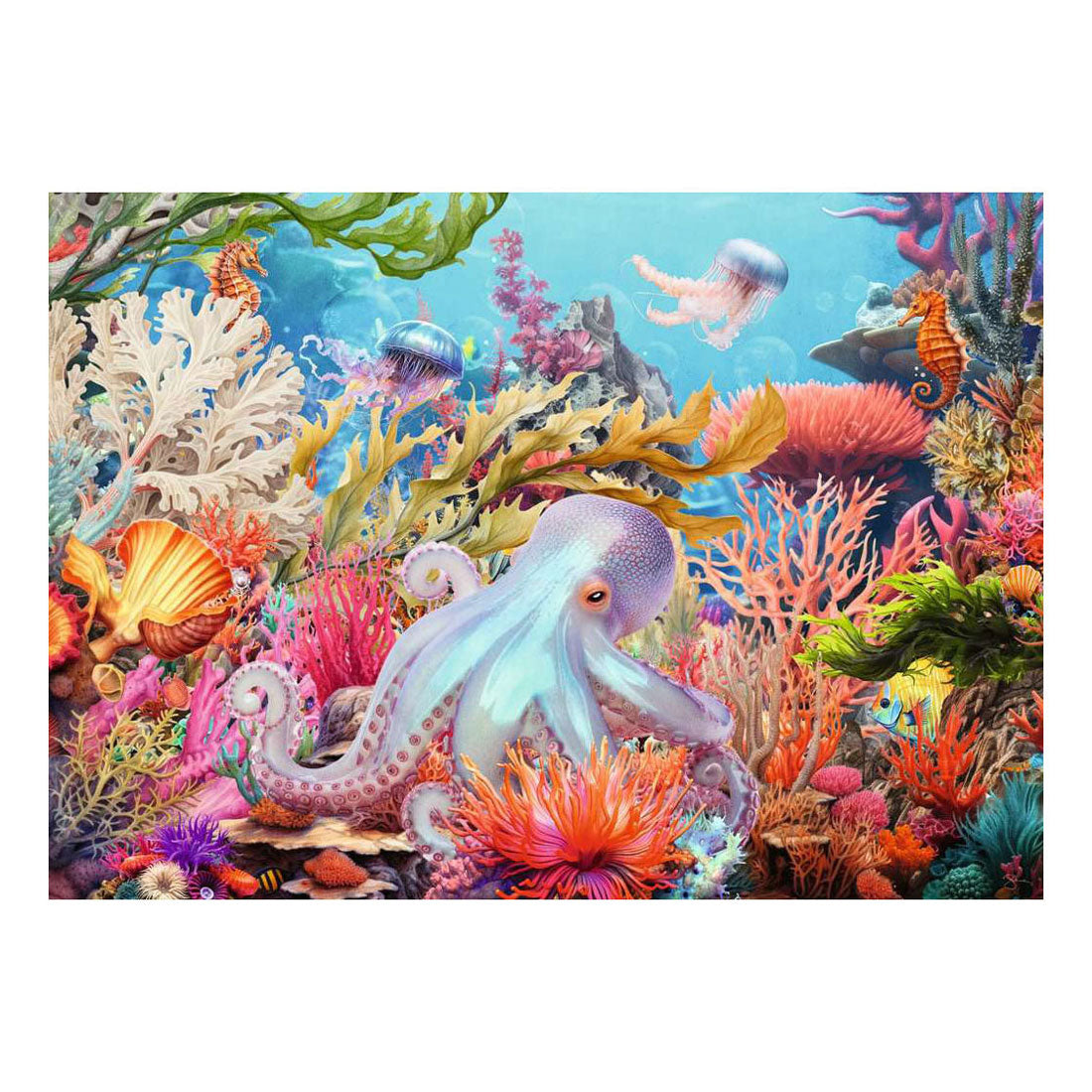 Ravensburger puzzle vie récifale - 500 xl pcs.