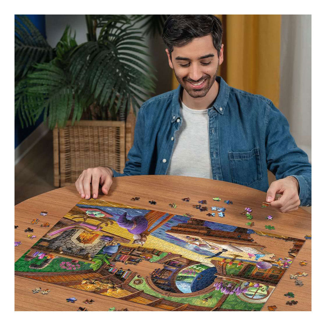 Ravensburger puzzle Cottage charmé - 1000 pcs.