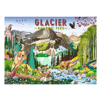 Ravensburger puzzle Parc national des glaciers - 500 pcs.
