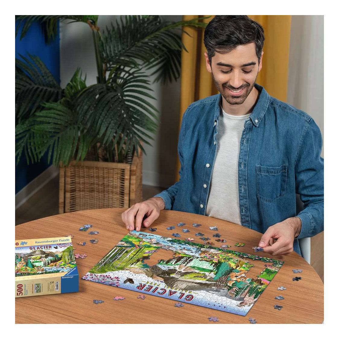 Ravensburger puzzle Parc national des glaciers - 500 pcs.