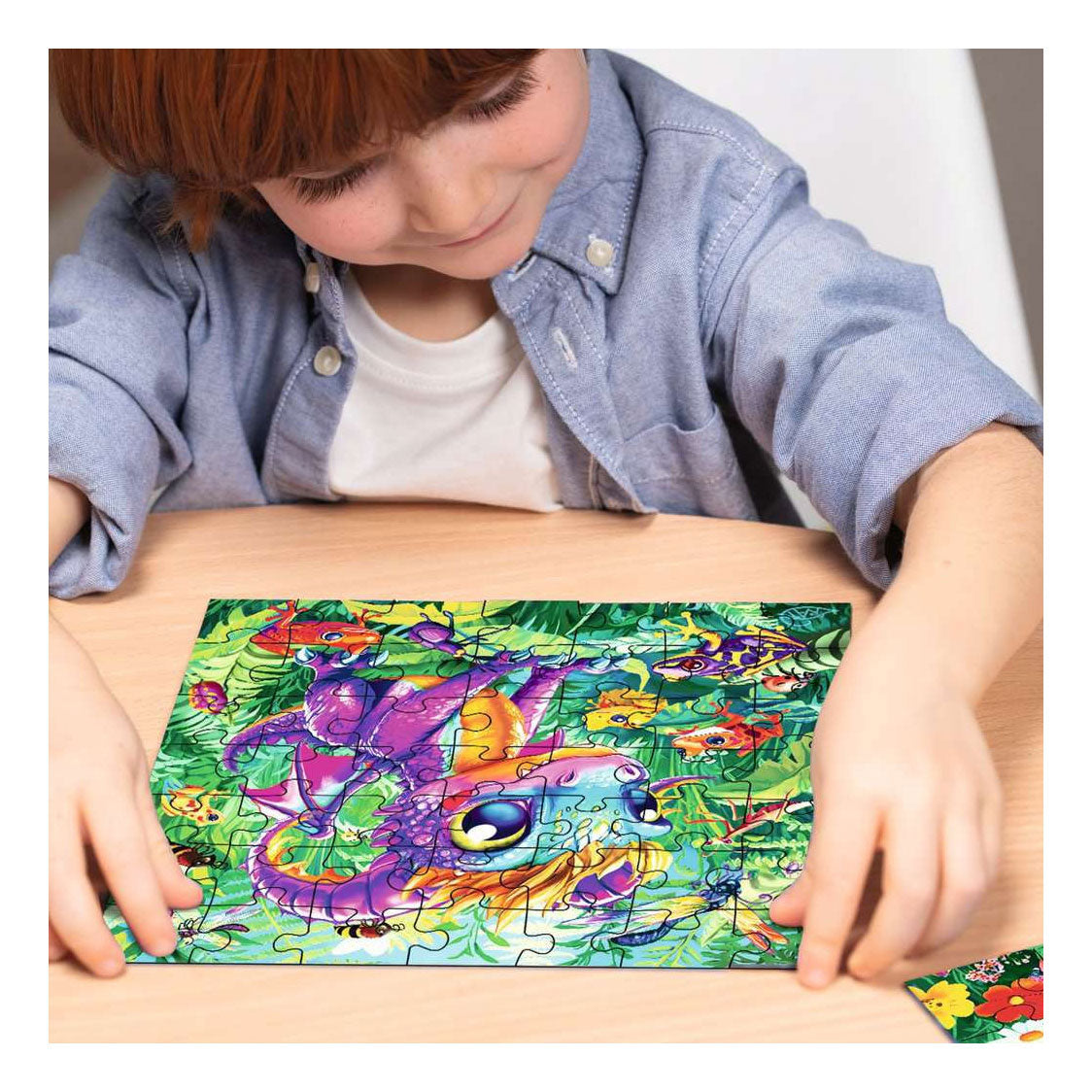 Ravensburger puzzle bébé dragons de jardin - 3x49pcs.