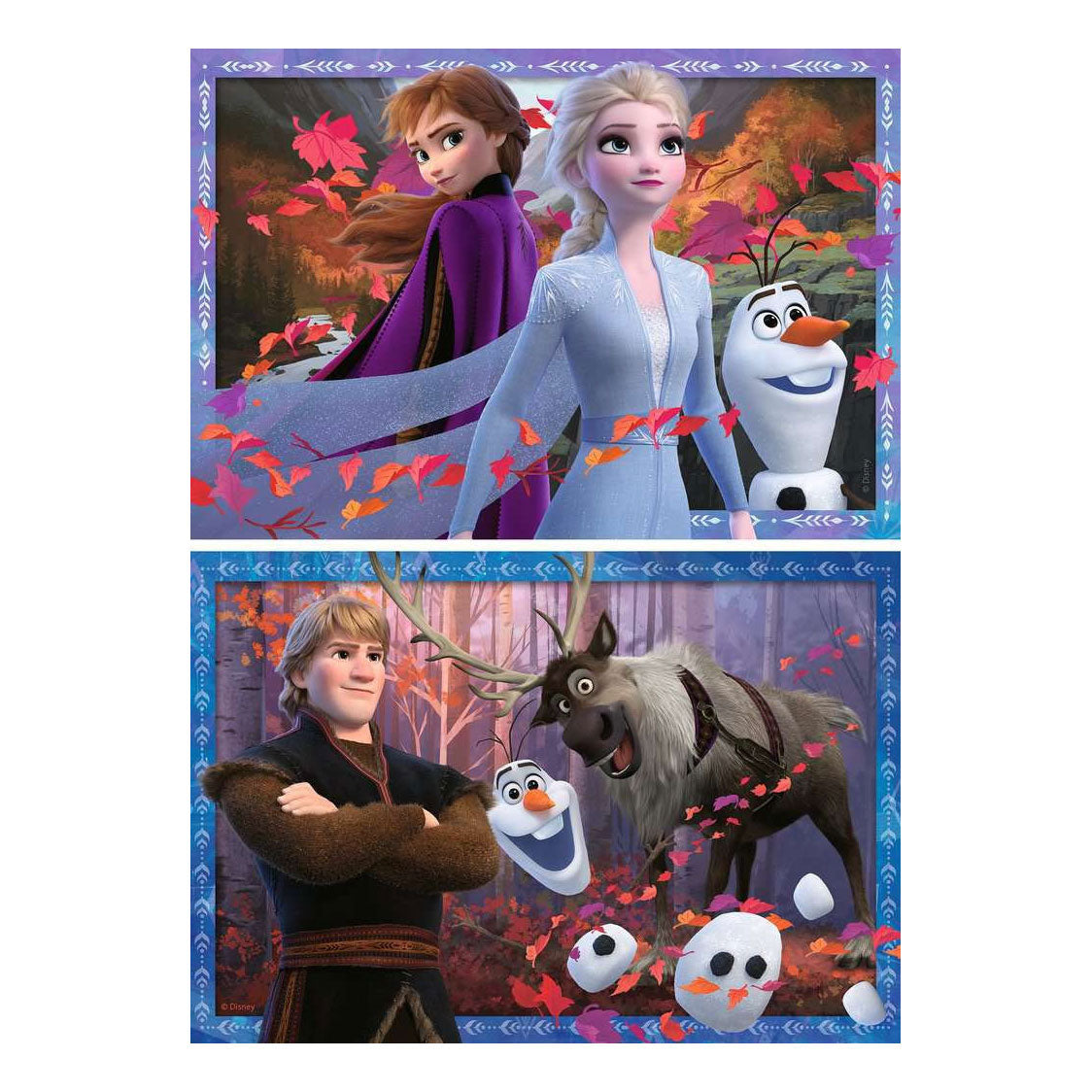 Ravensburger Frozen 2 deux puzzles