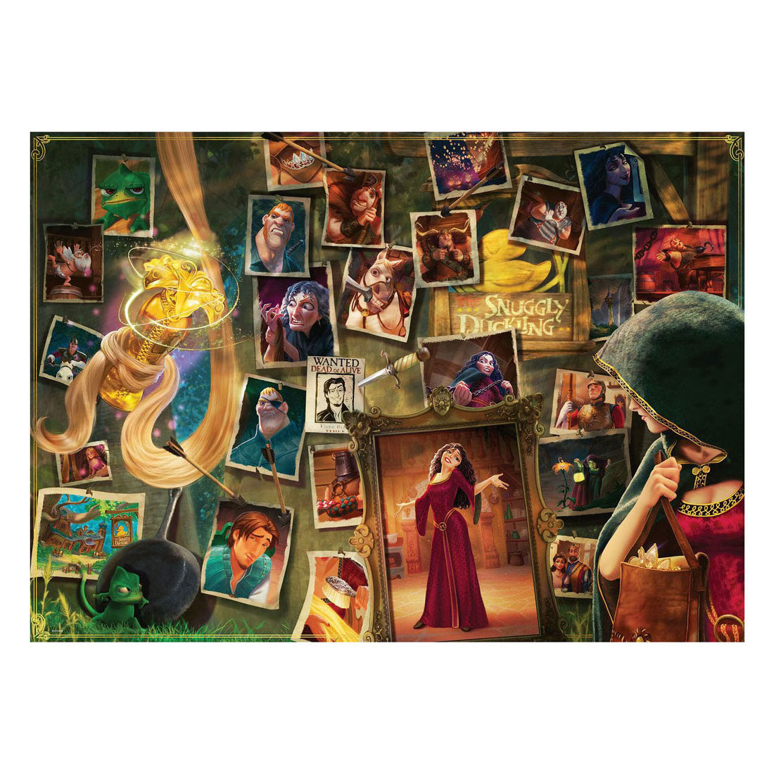 Ravensburger puzzle Disney méchant : mère Gothel - puzzle - 1000 pièces