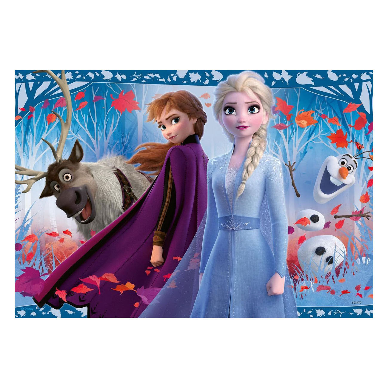 Ravensburger puzzle La Reine des Neiges II 2x12pcs